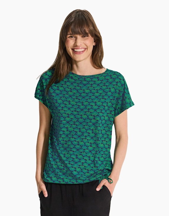 CECIL Luftiges T-Shirt mit Print | ADLER Mode Onlineshop
