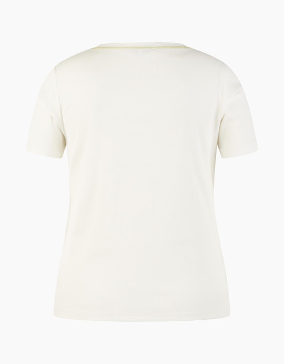 Steilmann Edition T-Shirt mit Rippstruktur | ADLER Mode Onlineshop