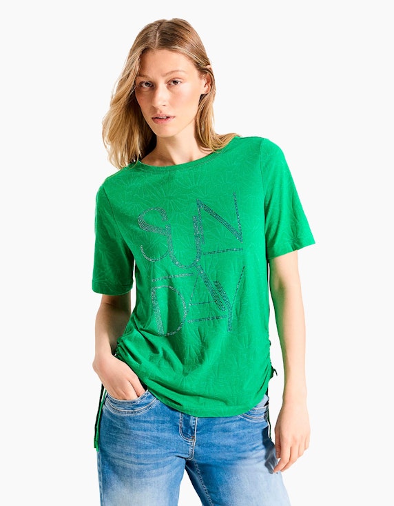 CECIL Burn-Out T-Shirt | ADLER Mode Onlineshop